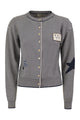 Weekend Max Mara Wkdteiera - Striped Cotton Knit Cardigan