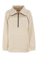 Weekend Max Mara Wkdballata - Technical Jersey Half-Zip Sweatshirt