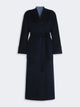 Max Mara Studio Mstnodo Coat Navy