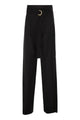 Max Mara Mstserio – Wide-Leg Pure Wool Trousers With Belt