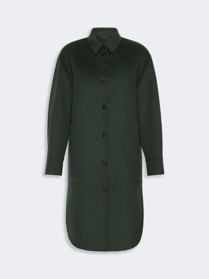 S Max Mara Smmfante Coat Dark Green