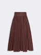 S Max Mara Smmromina Skirt Bordeaux