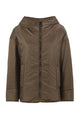 Max Mara The Cube Mtccleo - Water-Repellent Technical Fabric Hooded Jacket