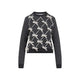 Moschino Couture Fantasia Grigio Bow Sweater