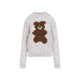Moschino Couture Fantasia Avorio Bear Sweater