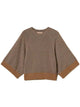 Twin-Set Brown Wool Maglia Sweater