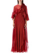 Alberta Ferreti Alberta Ferretti Silk Chiffon Gown
