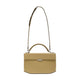 Toteme Box Top Handle Purse - - Leather - Beige