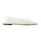 Toteme Slip Ballerinas - - Leather - White
