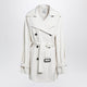 Toteme Ivory Doublebreasted Cotton Trench Coat