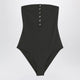 Toteme Strapless Onepiece Swimsuit Dark Green