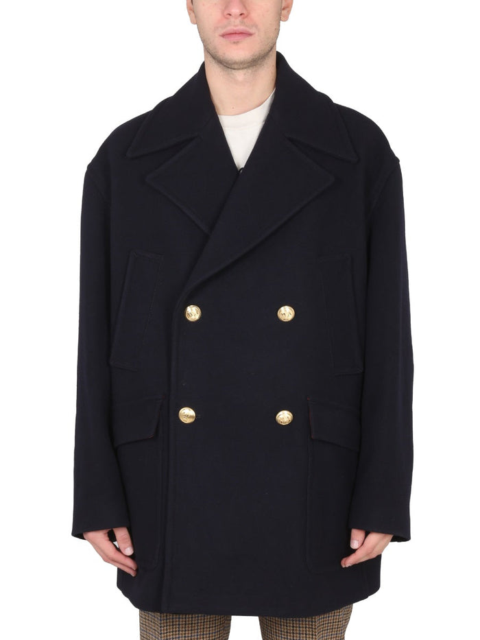 Palm Angels Double-Breasted Coat