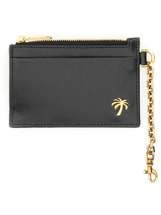 Palm Angels Card Holder With Chain "Palm Beach"