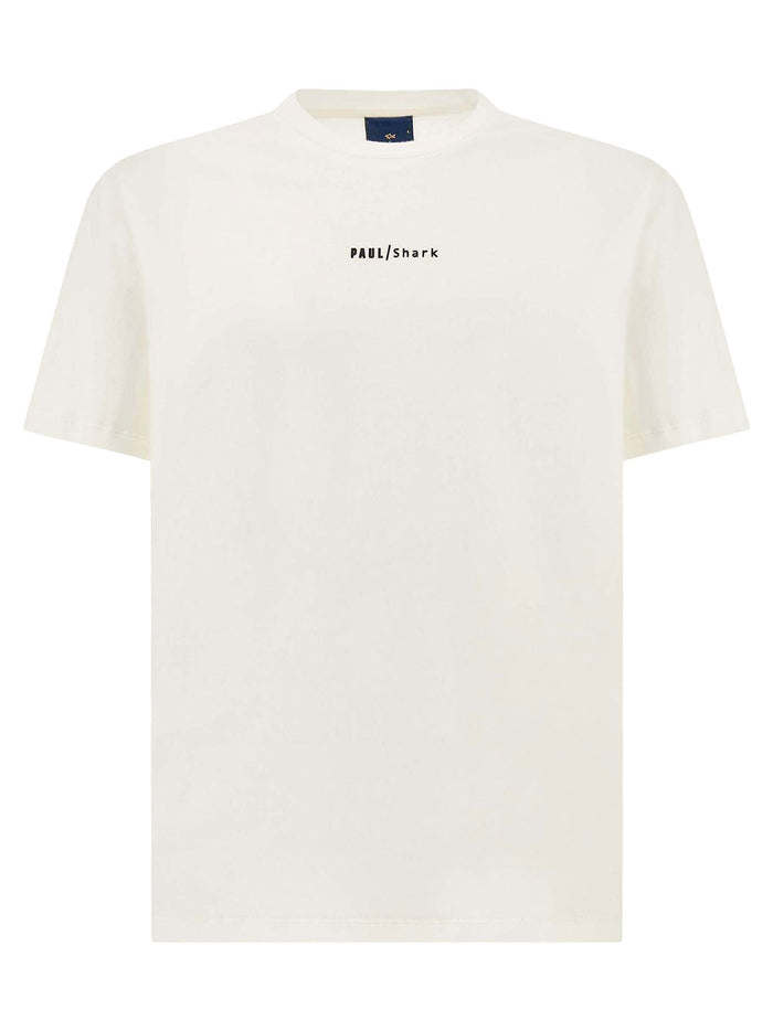 Paul & Shark Logo-Print Lightweight Cotton Jersey T-Shirt