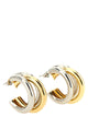 Paco Rabanne 'Triple Hoop' Earrings