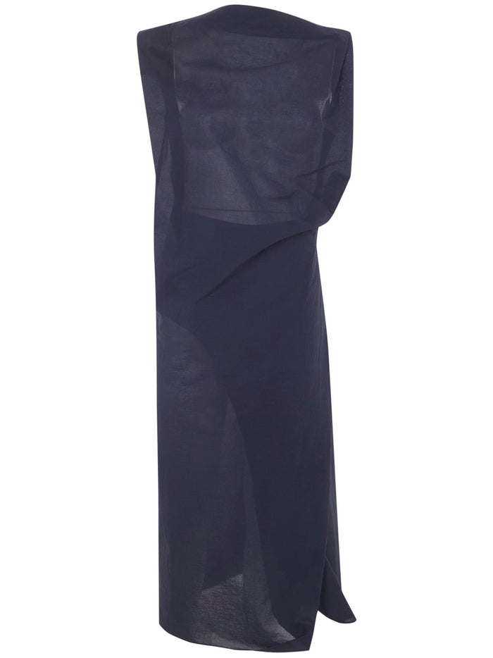 Jacquemus "La Robe Drap" Midi Dress