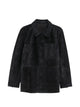 Yves Salomon Button-Fastening Suede Jacket