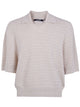 Jacquemus "Le Polo Maille Chevron" Polo Neck Sweater