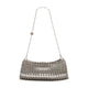 Paco Rabanne Silver Acier Handbag