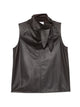 Yves Salomon Cacao Lamb Top