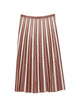 Yves Salomon Petra Lamb Viscose Polytrephthal Skirt