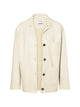 Yves Salomon Leather Jacket With Buttons