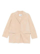 Manzoni 24 Suede Jacket With Stitching