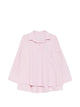 White Sand Striped Cotton Shirt