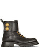 Balmain Ranger Boot Army-Cuir De Veau