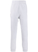 Msgm Grey Cotton Pantaloni Track Pants