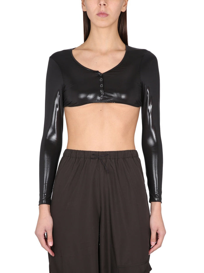 Not After Ten Cropped T-Shirt