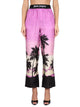 Palm Angels Pants With Sunset Print