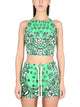 Red Valentino Carre' Bandana Top
