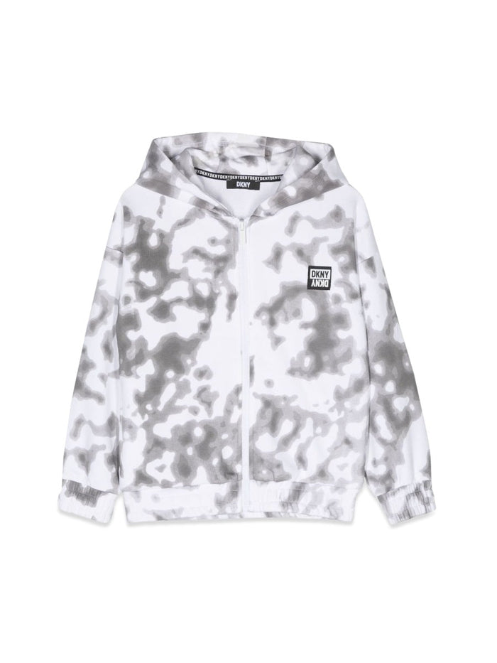 Dkny Zipper And Hoodie