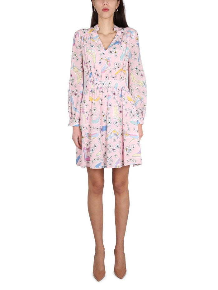 Boutique Moschino "Heels And Flowers" Dress