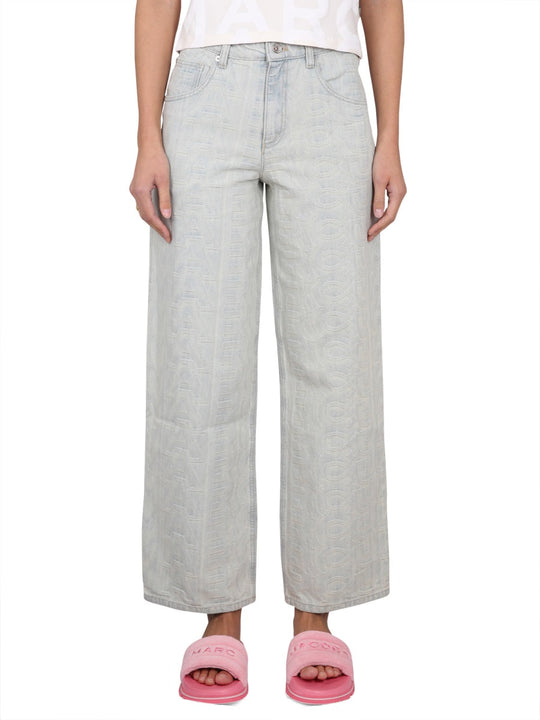 Marc Jacobs Monogram Denim Jeans