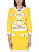 Moschino Heart Buttons Crepe Jacket