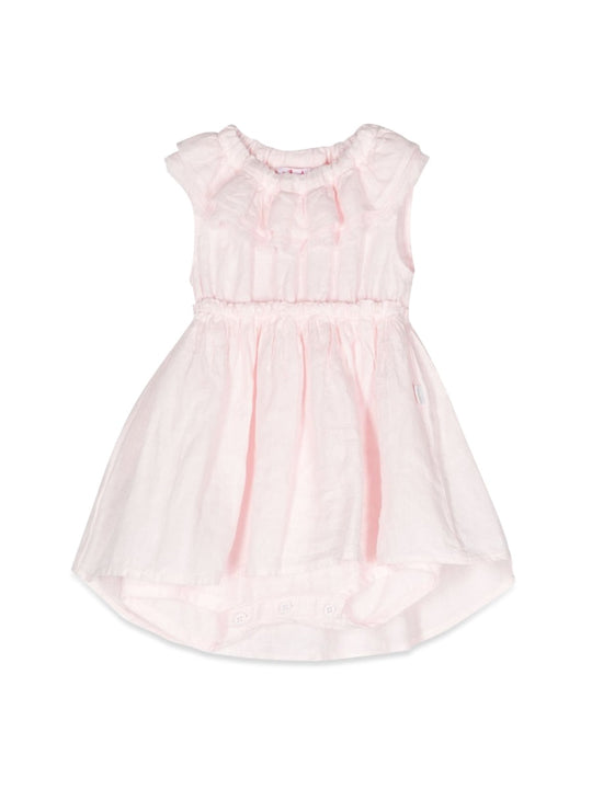 Il Gufo Dress With Ruffle Collar