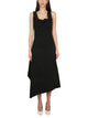 Bottega Veneta Asymmetrical Midi Dress
