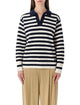 Ralph Lauren Ralph Lauren Striped Cashmere Polo Jumper