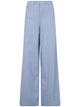 Lois Jeans "Arlene" Extra Wide Leg Linen Trousers