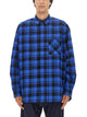 Off-White Check Print Shirt