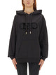 Michael By Michael Kors Flocked Logo Sweatshirt