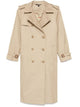 Lauren Ralph Lauren Belted Double Breasted W Ns44 Lined Coat