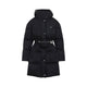 Prada Black Belted Down Coat