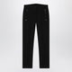 Moncler Grenoble Black Slim Trousers In Goretex