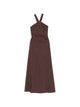 Patrizia Pepe Patrizia Pepe Pinstripe-Pattern Maxi Dress