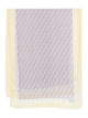 Liu Jo Ecru Multicolour Wool Patterned Scarf