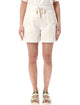 Moncler Moncler Embroidered Drawstring Shorts