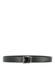 Prada Saffiano Double Leather Black Belt
